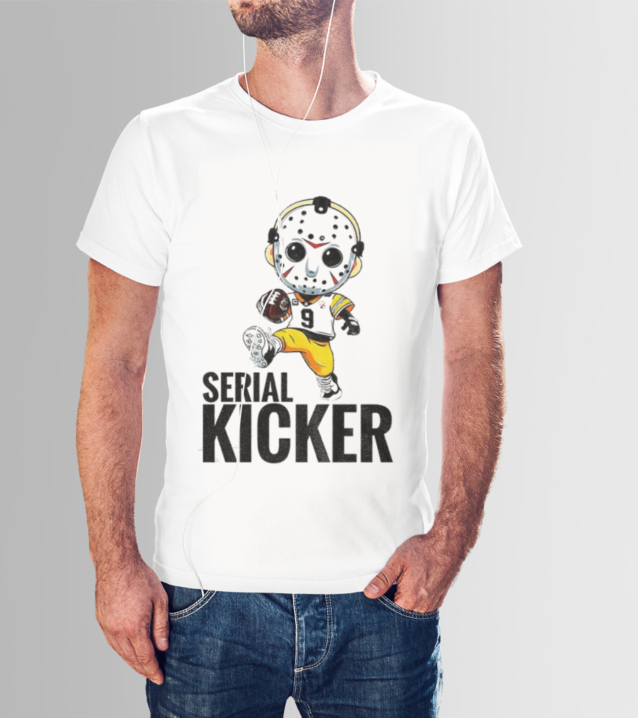 Jason Voorhees Serial Kicker Chris Boswell Pittsburgh Steelers Football NFL 2025 T-Shirt