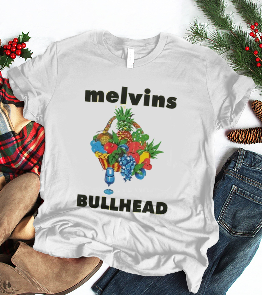 Melvins Bullhead Pineapple Fruit Basket T-Shirt