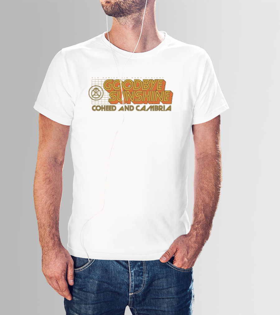 GOODBYE SUNSHINE COHEED AND CAMBRIA OLD MAGICS NEW MYTHS PODCAST T-Shirt