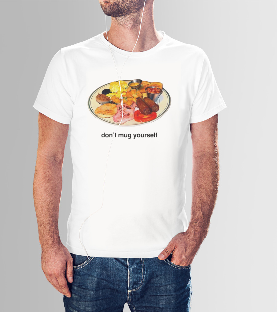 Don’t Yourself Full English Breakfast Classic Plate T-Shirt