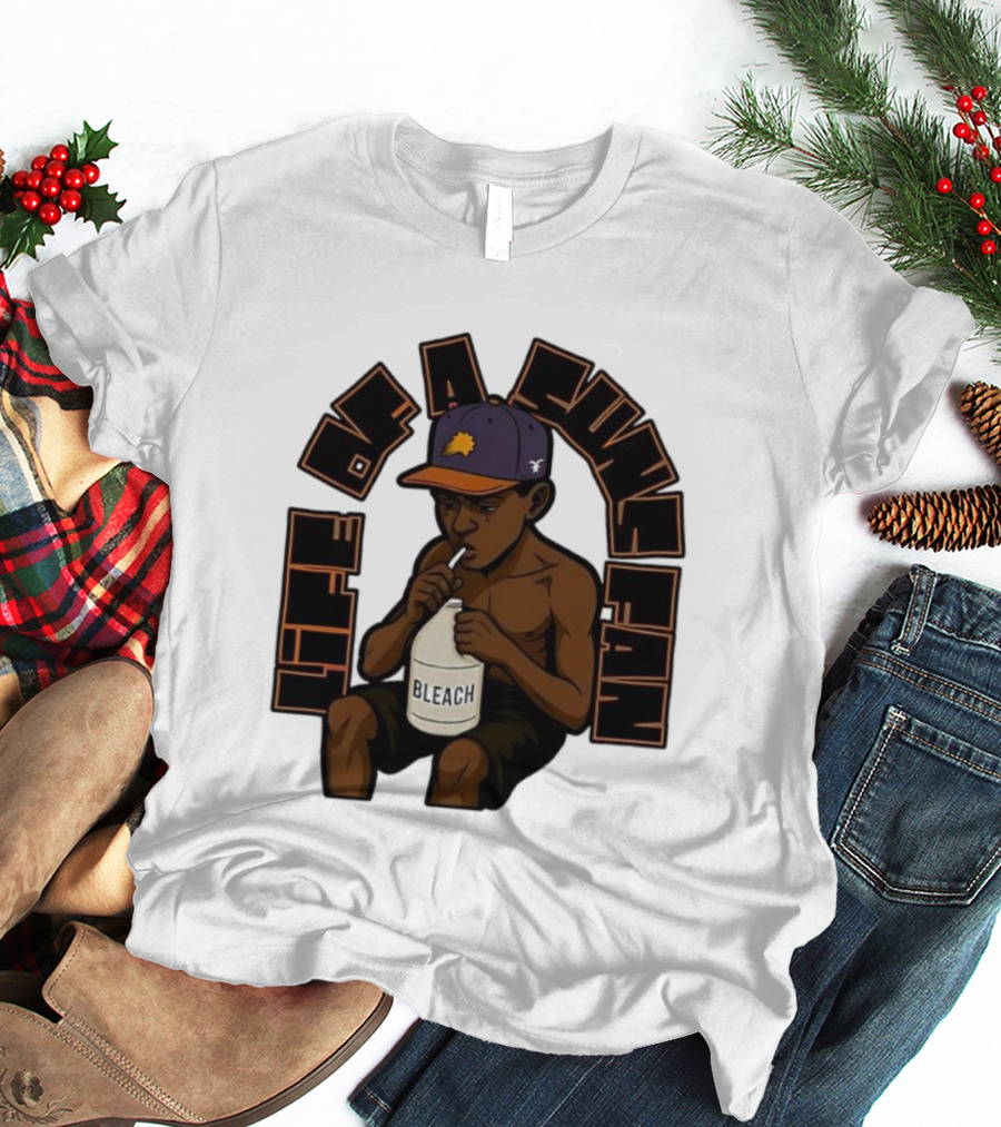 Life Of A Sunsfan Bleach Bottle Drink Character T-Shirt