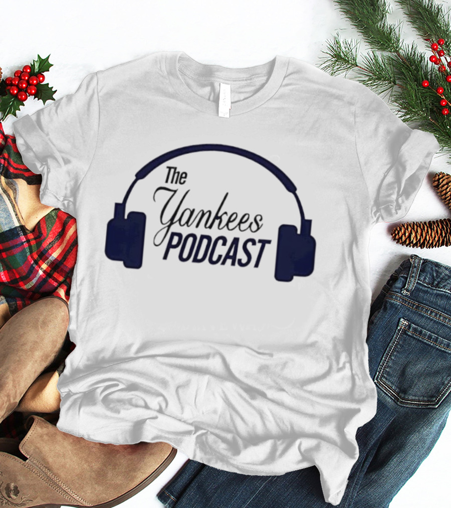 The Yankees Podcast Headset Logo T-Shirt
