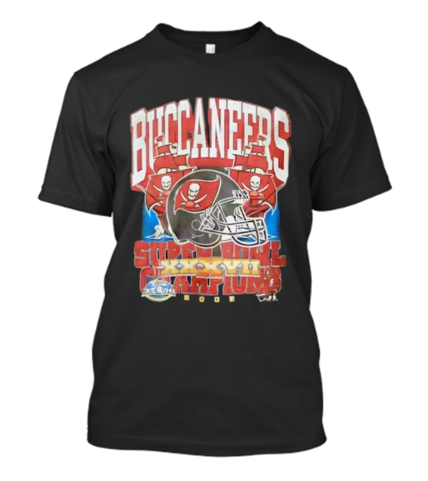 Buccaneers Super Bowl Champions 2025 Luke Goedeke Tampa Bay T-Shirt