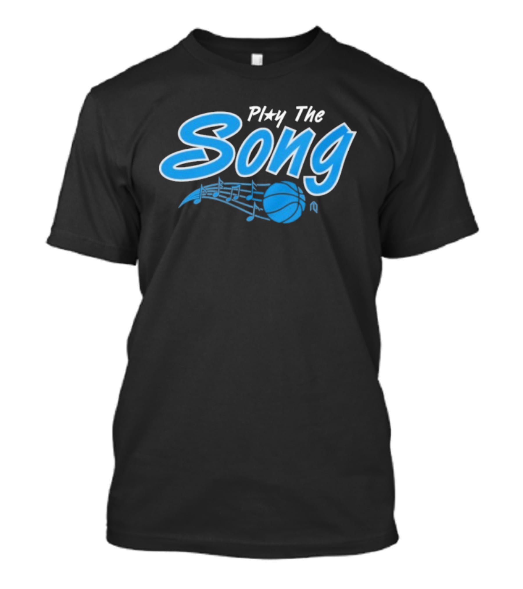 Orlando Magic Play The Song Basketball And Music Notes T-Shirt