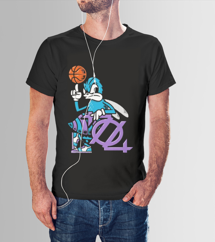 Charlotte Hornets Let’s Ball Buzz Mascot 704 T-Shirt