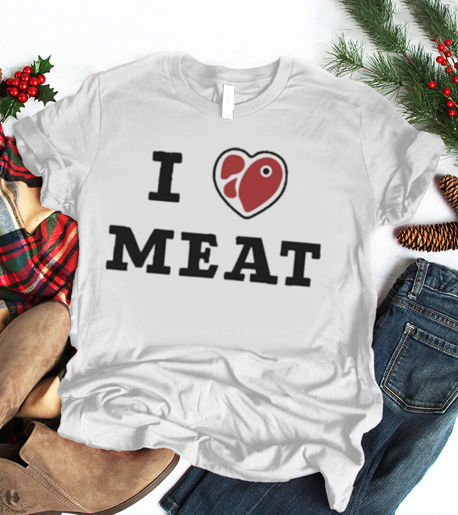 Atamara Ugolini I Heart Meat T-Shirt