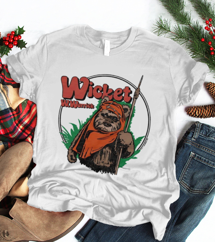 Star Wars Wicket W Warrick Ewok Endor Adventure T-Shirt