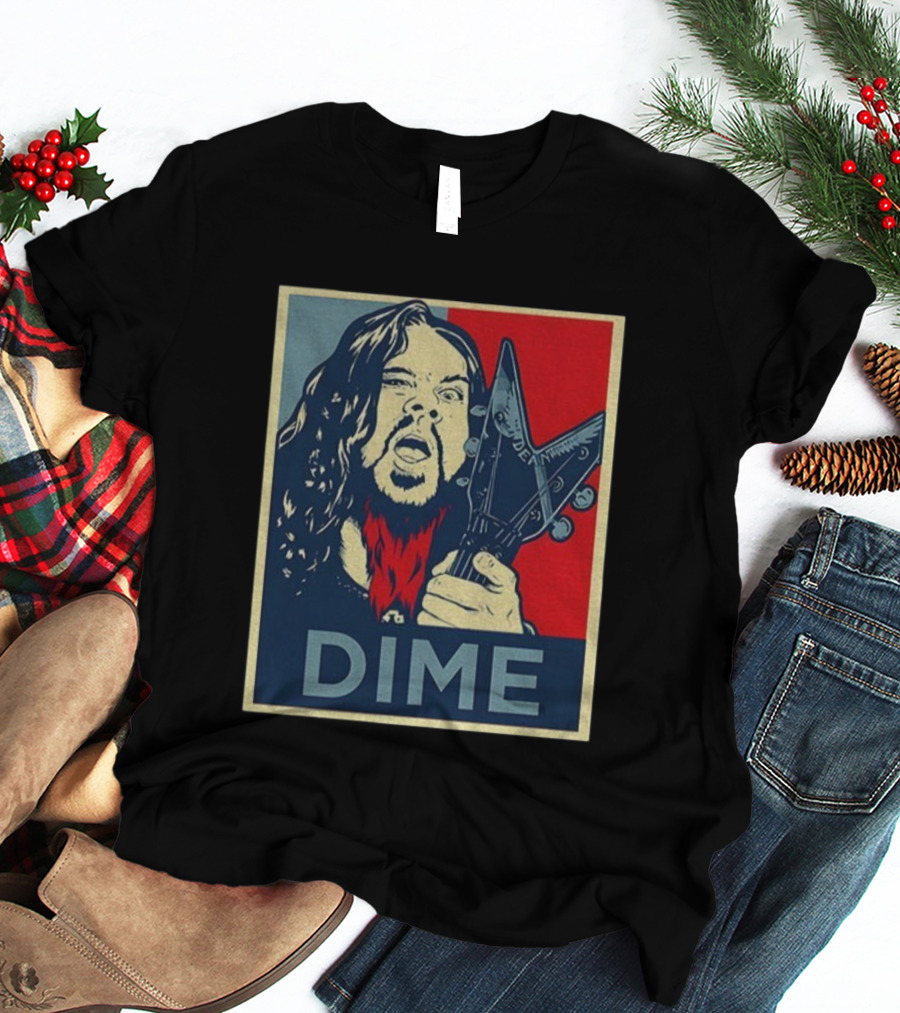 Dimebag Darrell Abbott Vintage Hope Style T-Shirt
