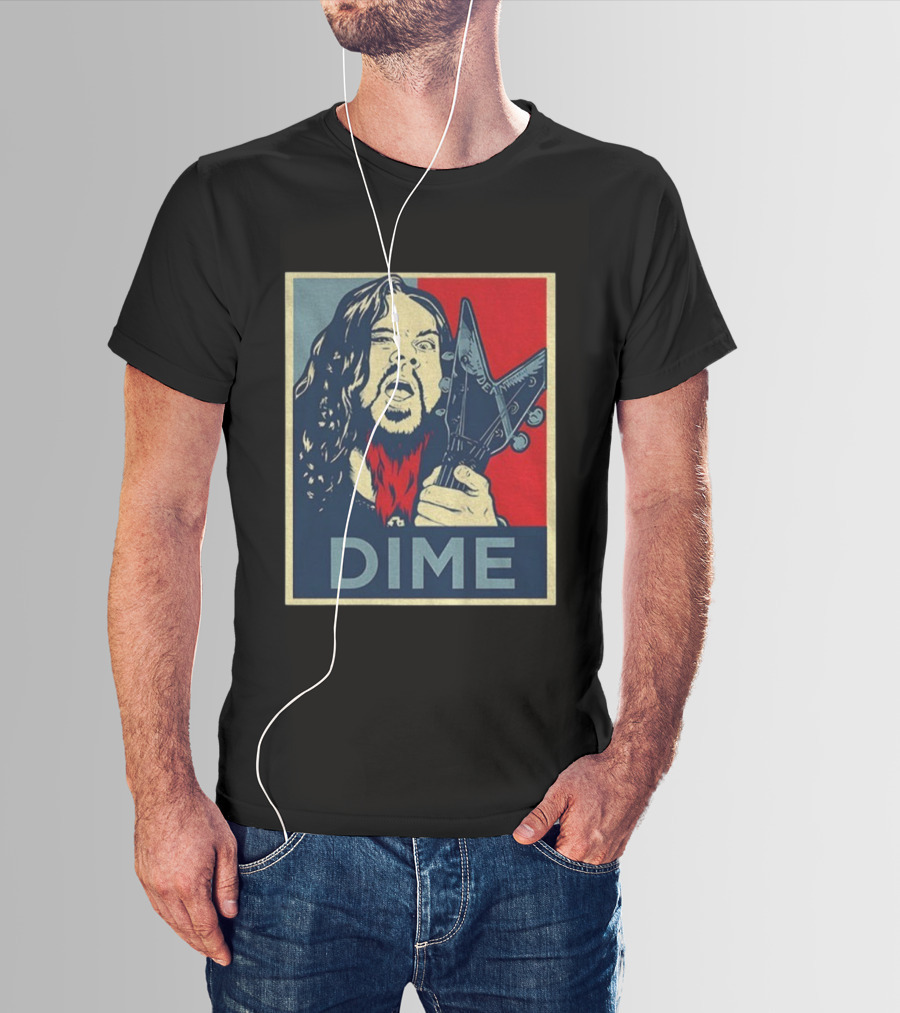 Dimebag Darrell Abbott Vintage Hope Style T-Shirt