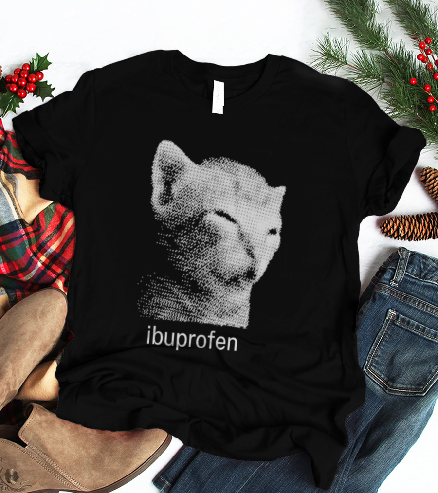 Ibuprofen Headache Relief Cat T-Shirt