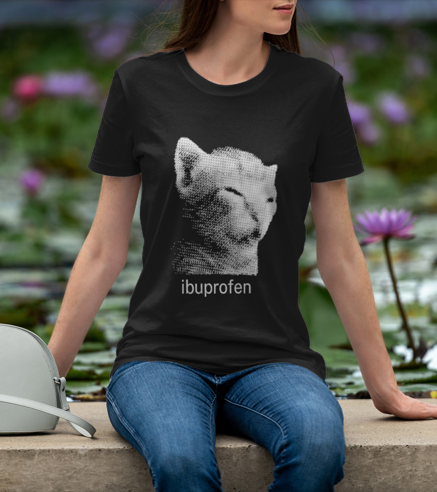 Ibuprofen Headache Relief Cat T-Shirt