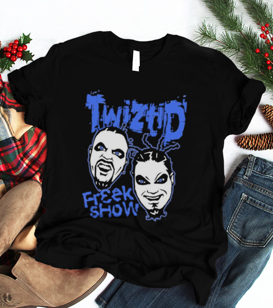 Twiztid Freak Show Faces Horror Band Merch T-Shirt