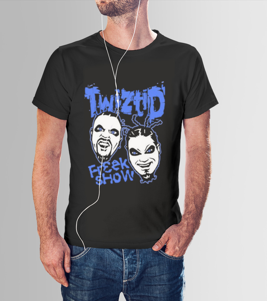 Twiztid Freak Show Faces Horror Band Merch T-Shirt
