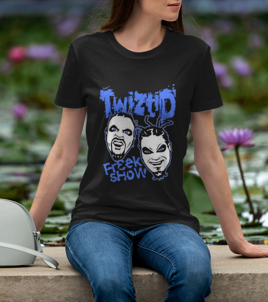 Twiztid Freak Show Faces Horror Band Merch T-Shirt