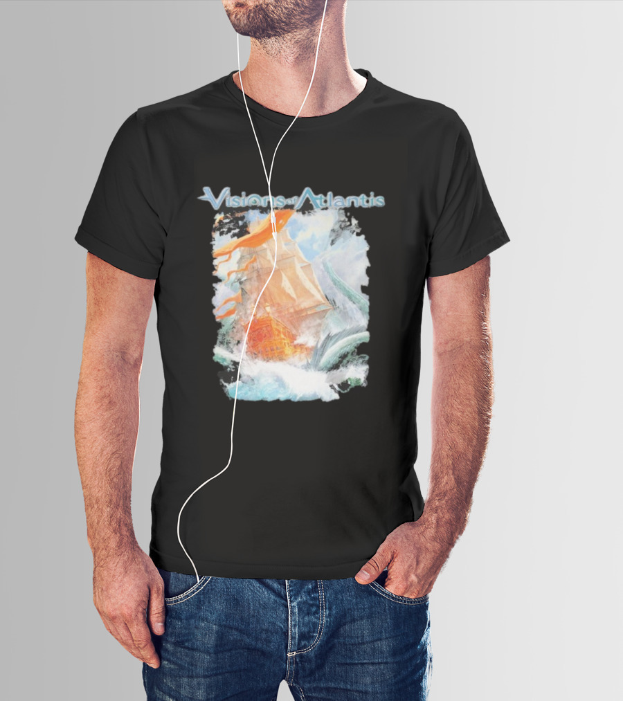 Visions Of Atlantis Nautical Symphony Adventure T-Shirt