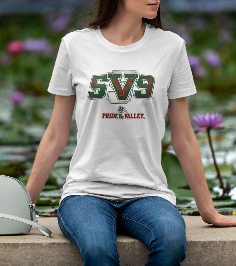 SV9 Pride Of The Valley Fresno State Bulldogs Football T-Shirt