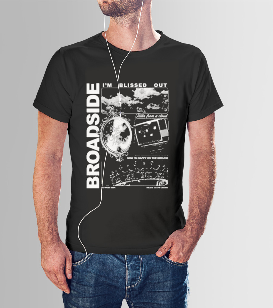Broadside I’m Blissed Out Cloudy Dreams And City Lights T-Shirt