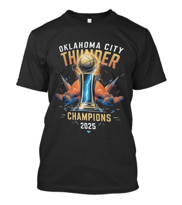 Oklahoma City Thunder Champions Trophy 2025 T-Shirt