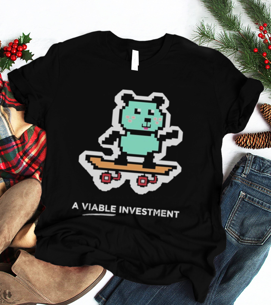 South Park Panda Bear Skateboarding A Viable Investment T-Shirt