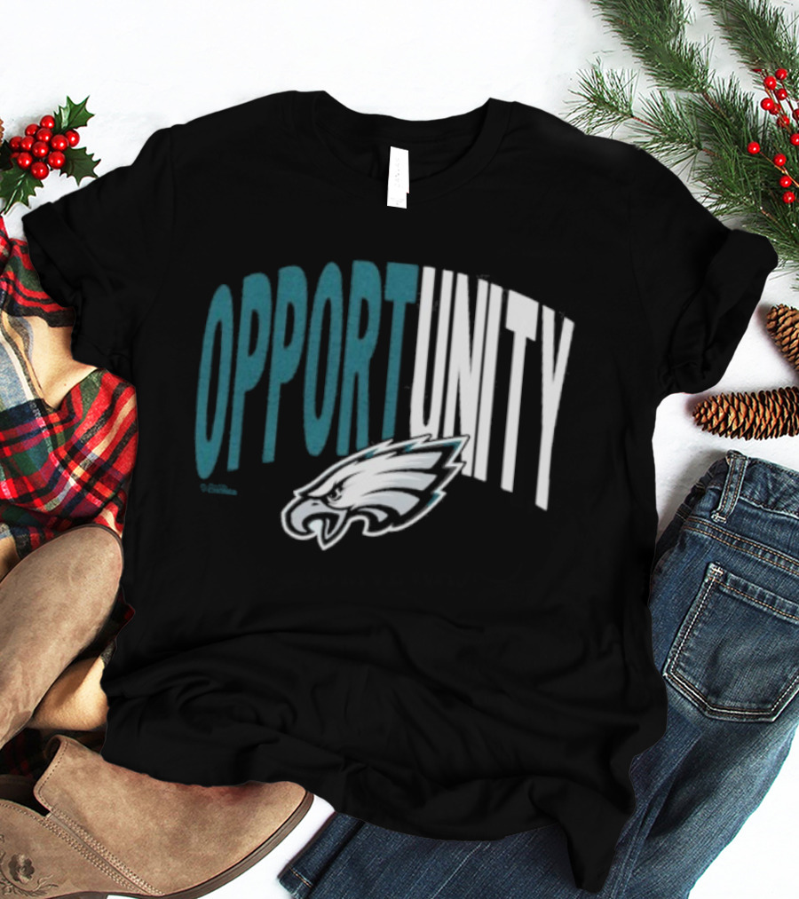 Philadelphia Eagles Opportunity Philly Inspire Change NFL T-Shirt