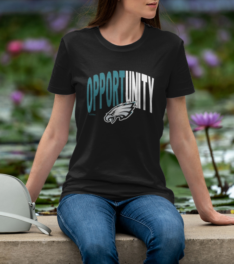Philadelphia Eagles Opportunity Philly Inspire Change NFL T-Shirt