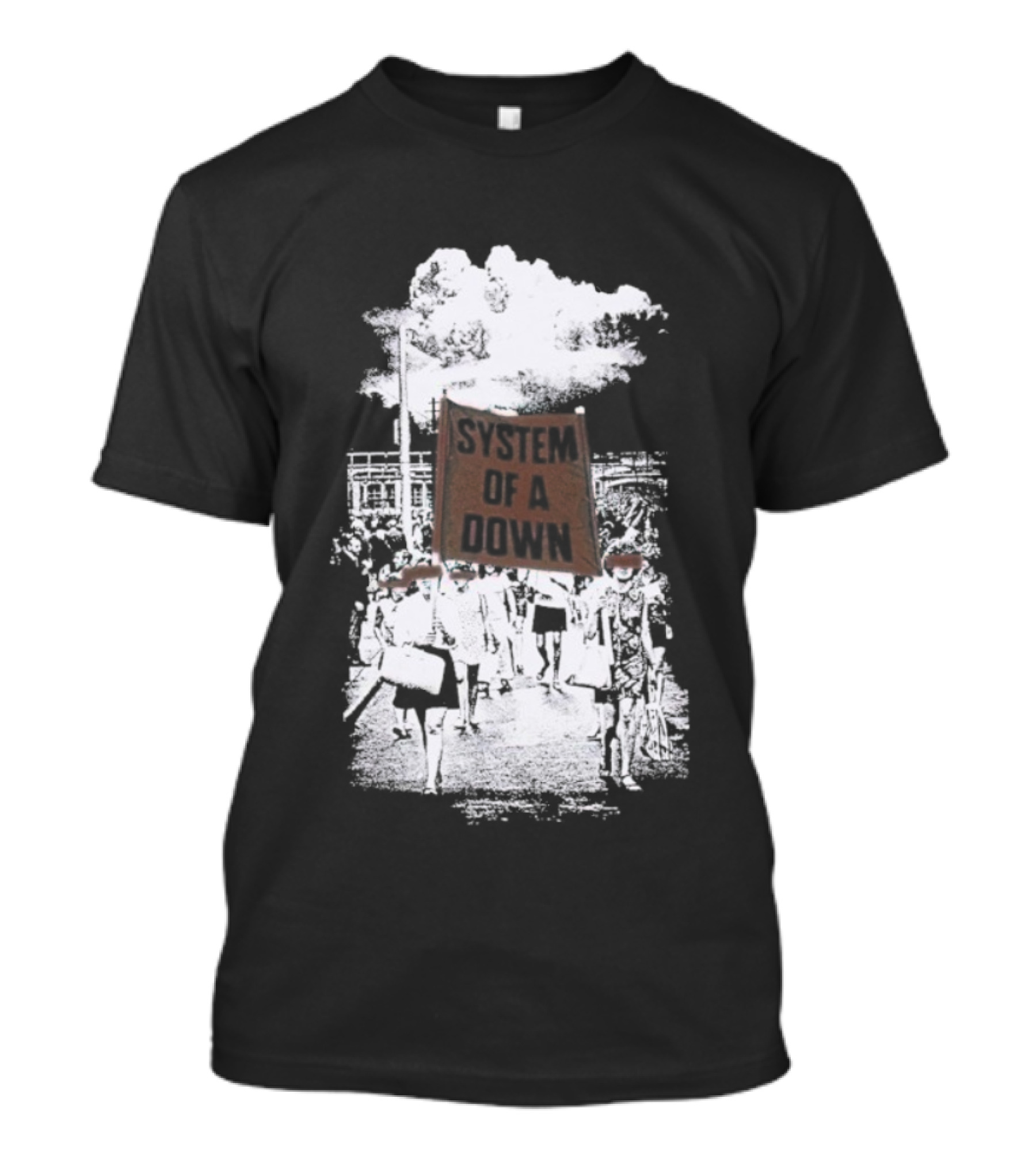 System Of A Down Red Flag Band Tribute T-Shirt