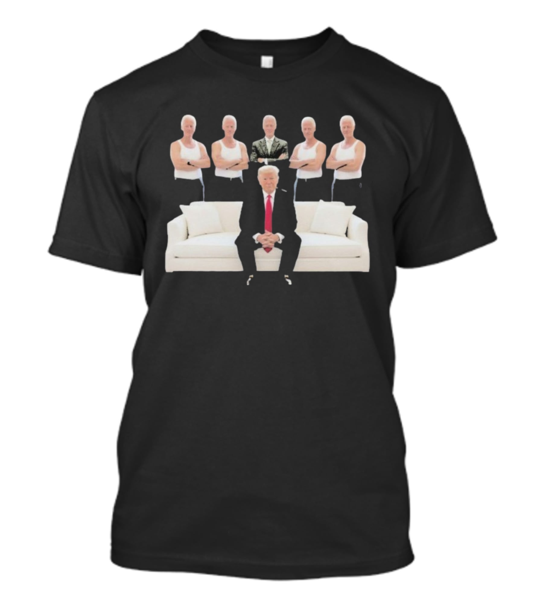 Trump Big Beautiful Bill Clinton Collection Sofa T-Shirt