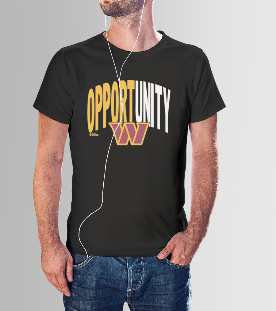 Opportunity Washington Commanders Inspire Change NFL T-Shirt