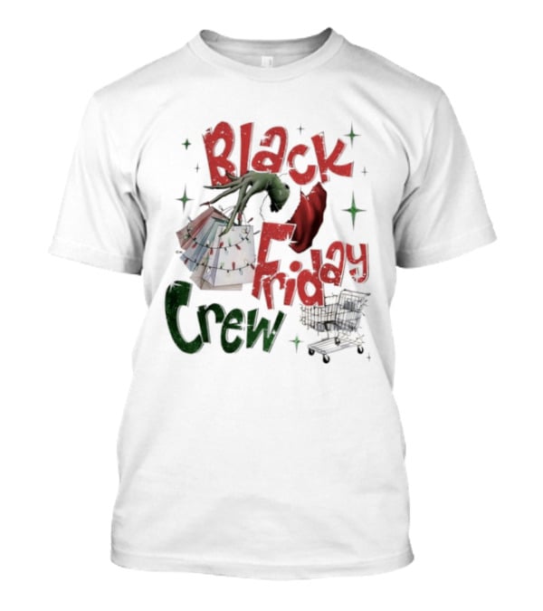 Black Friday Crew Funny Christmas Shopping Family T-Shirt