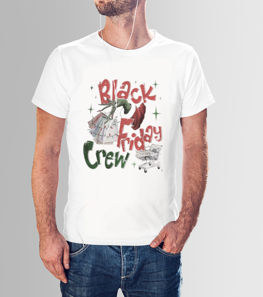 Black Friday Crew Funny Christmas Shopping Family T-Shirt