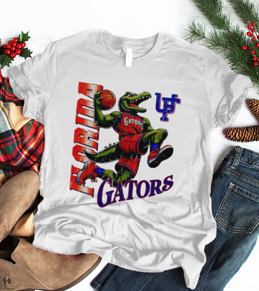 Florida Gators Basketball Alligator UF Team Spirit T-Shirt