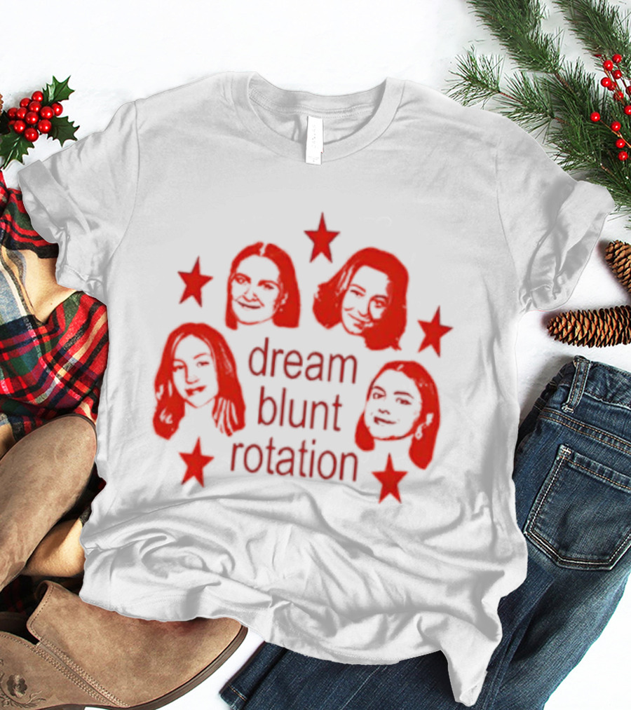Yard Sale Girls Dream Blunt Rotation Faces And Stars T-Shirt