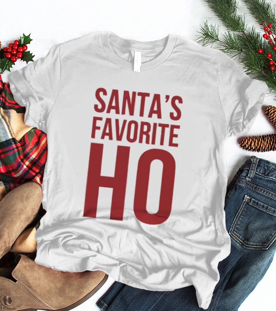 Santa’s Favorite Ho Christmas Humor T-Shirt