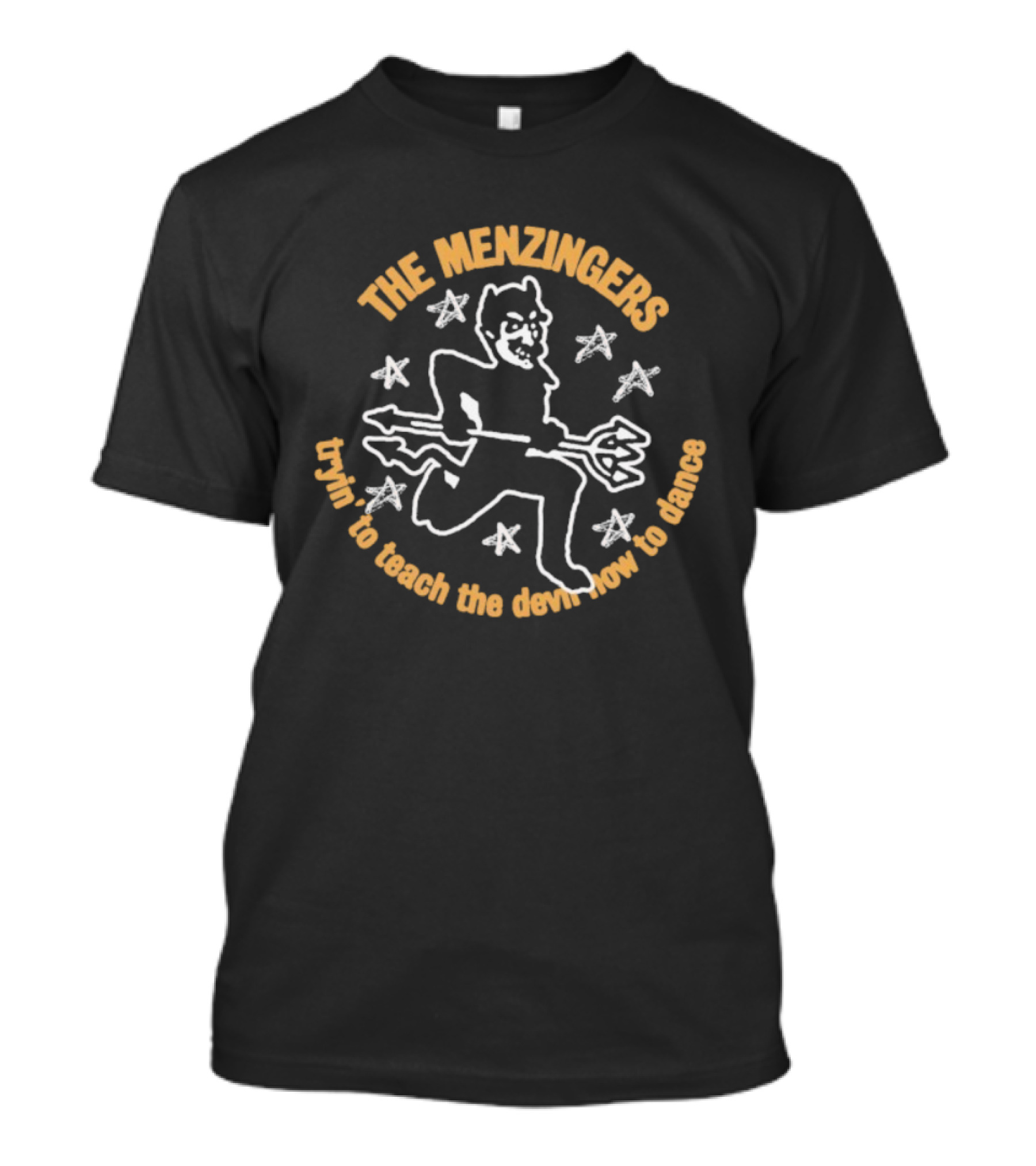 The Menzingers Trying To Teach The Devil How To Dance Stars Trident T-Shirt