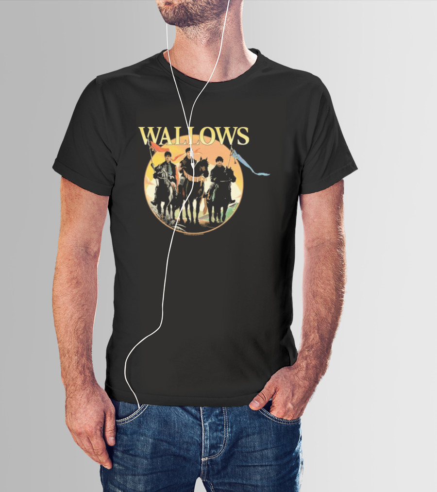 Wallows Catan Collaboration Medieval Riders Graphic T-Shirt