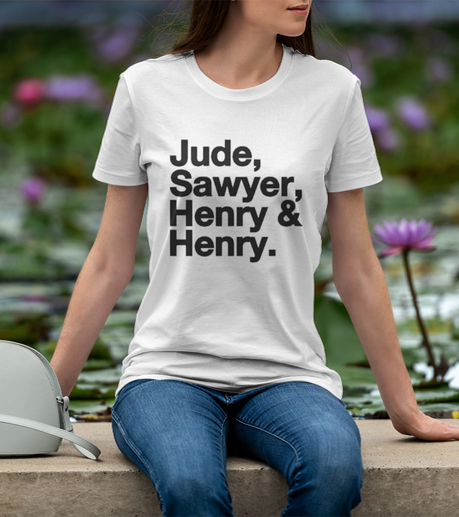 Jude Sawyer Henry And Henry Names Collection T-Shirt