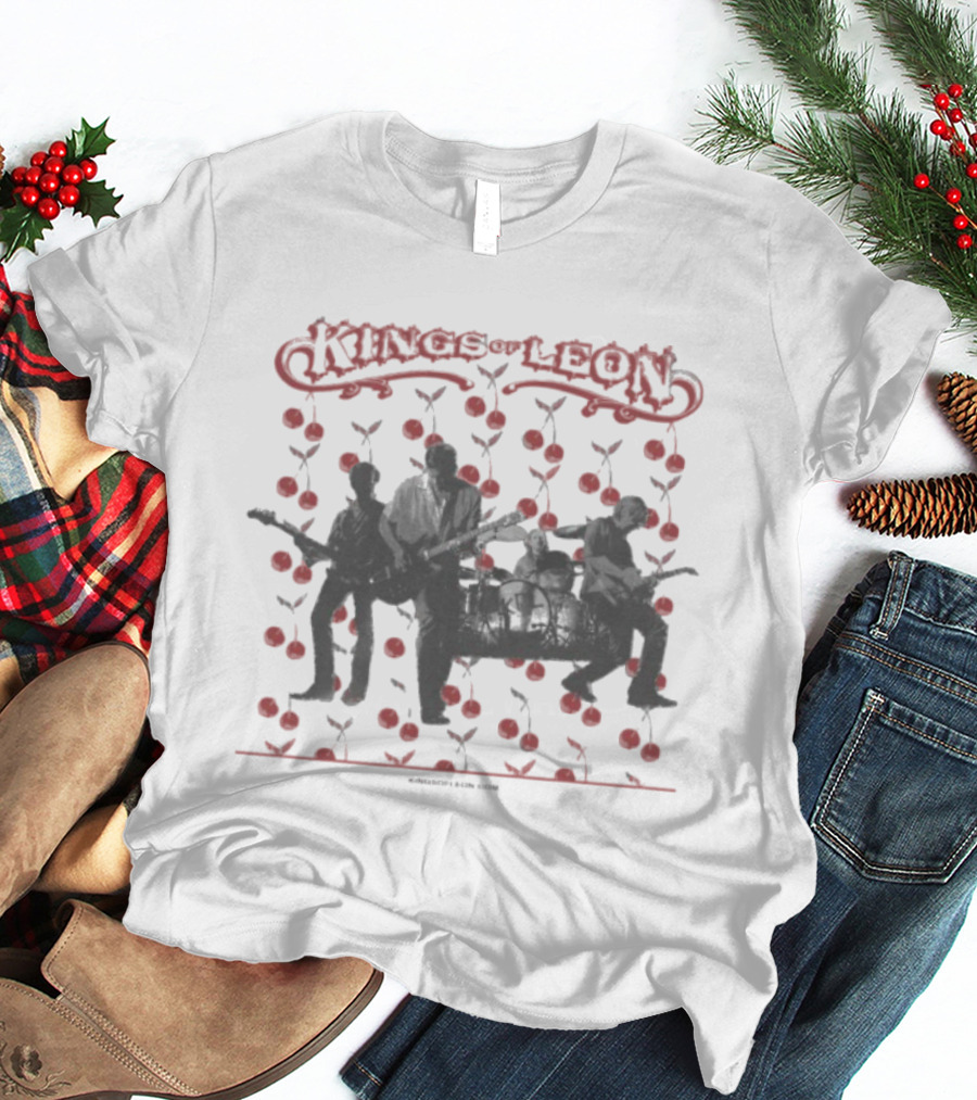 Kings Of Leon Cherry Tour 2025 2026 Concert T-Shirt
