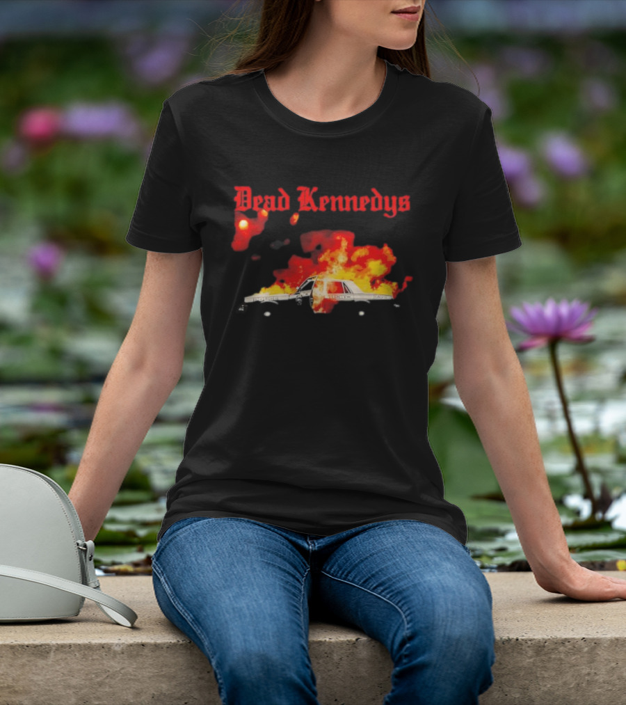Dead Kennedys Exploding Police Car T-Shirt
