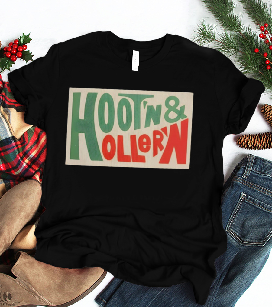 Hoot'n & Holler'n Koozie Fun Retro Vibes T-Shirt