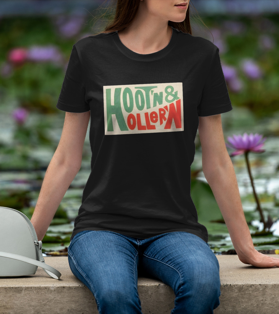 Hoot'n & Holler'n Koozie Fun Retro Vibes T-Shirt