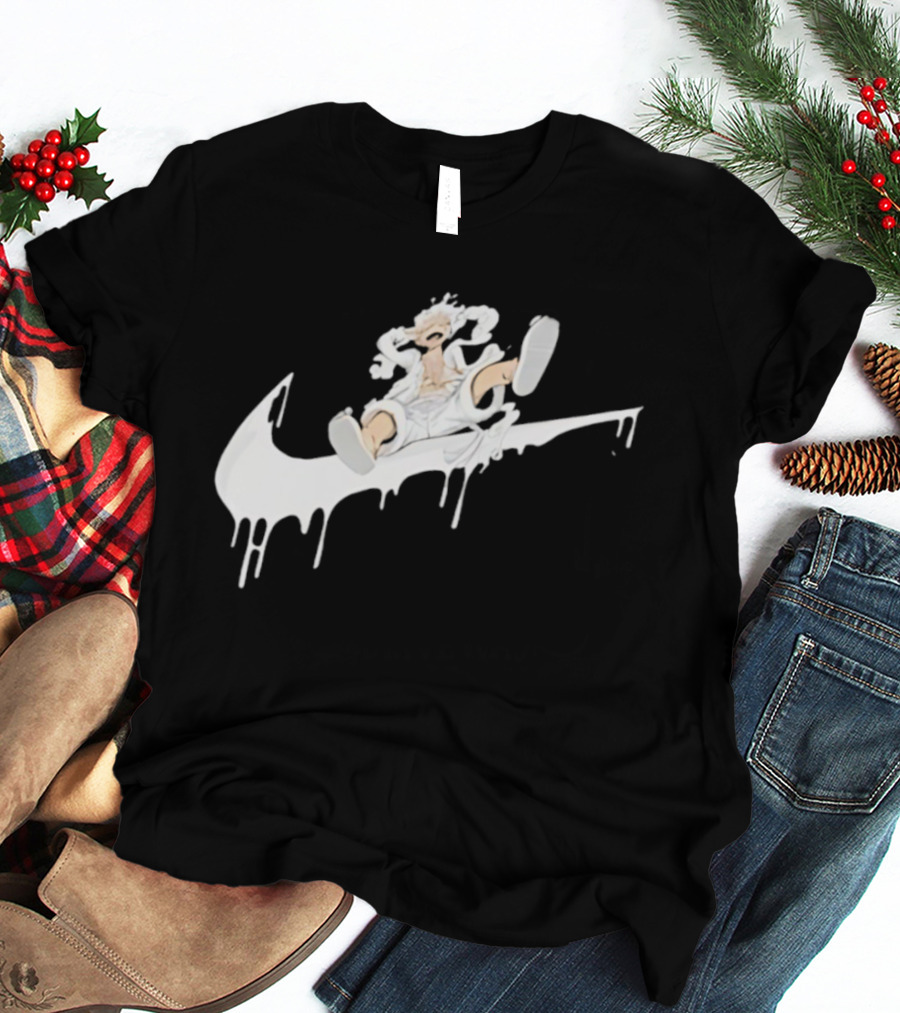 Monkey D. Luffy Gear Fifth One Piece Anime Nike Crossover T-Shirt