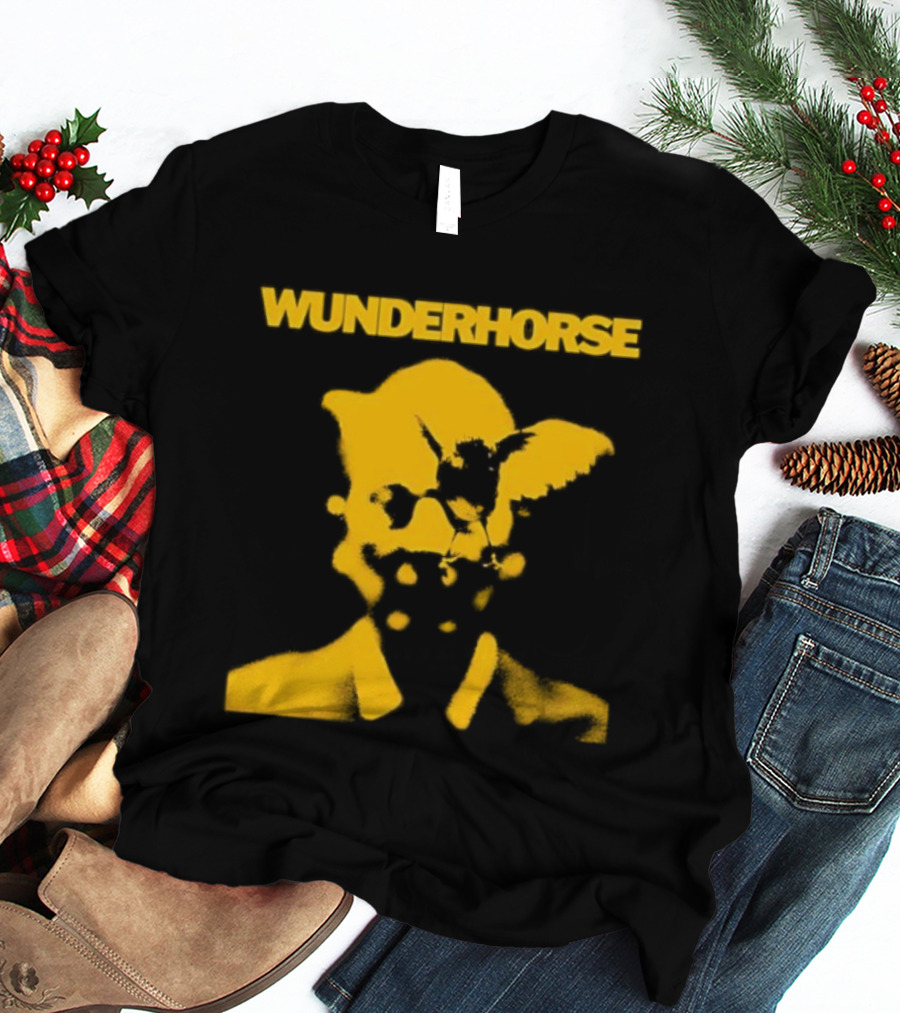 Wunderhorse Midas Album Cover Yellow Silhouette Artwork T-Shirt