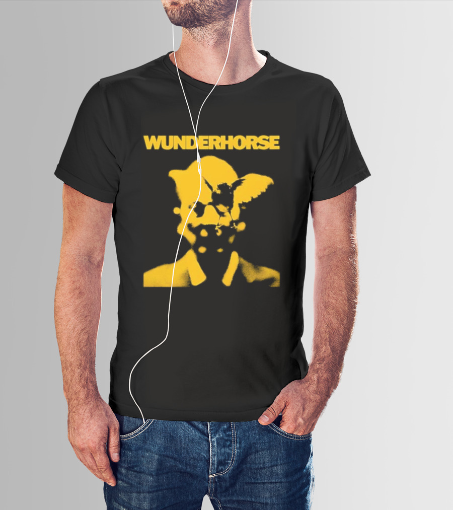 Wunderhorse Midas Album Cover Yellow Silhouette Artwork T-Shirt