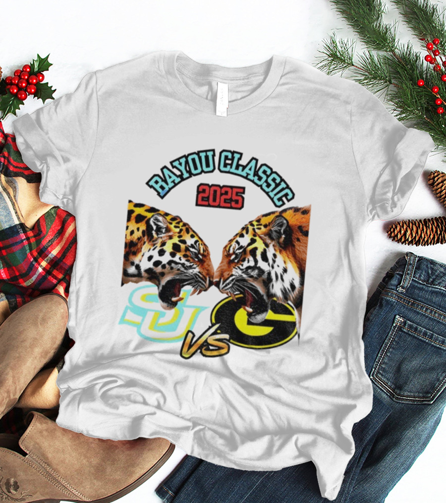 Bayou Classic 2025 Southern University SU Vs Grambling State G T-Shirt
