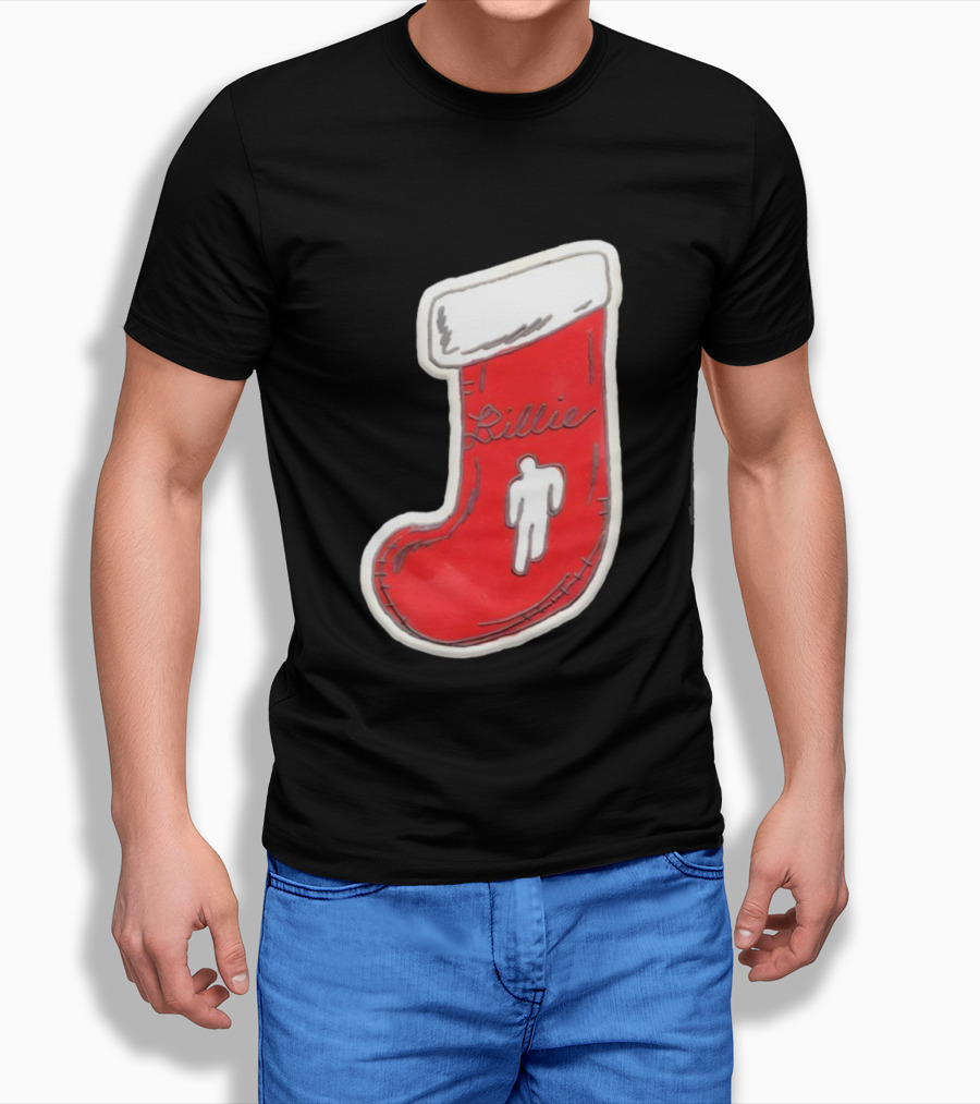 Blohsh Lillie Red Stocking Ornament T-Shirt