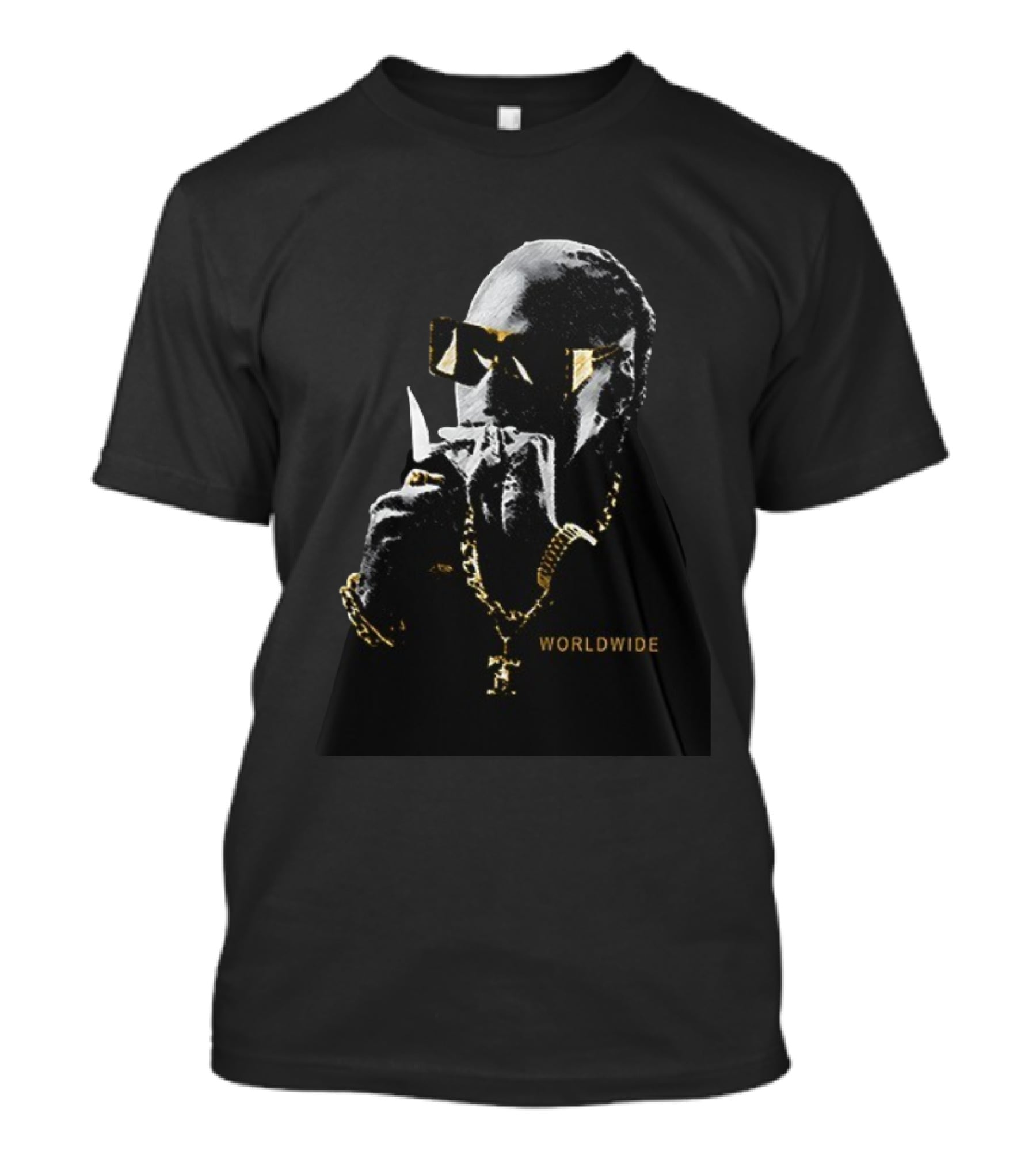 Snoop Dogg Worldwide Paisley Sunglasses Chain T-Shirt