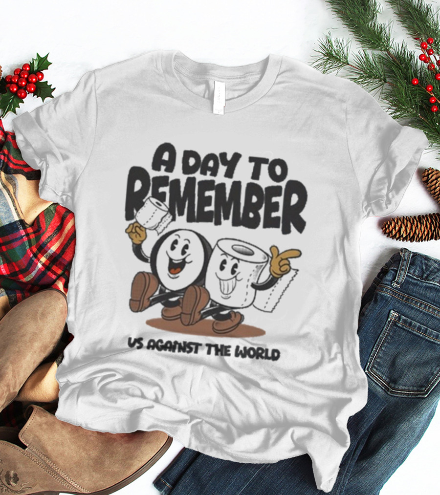 A Day To Remember Us Against The World Beach Ball Characters T-Shirt