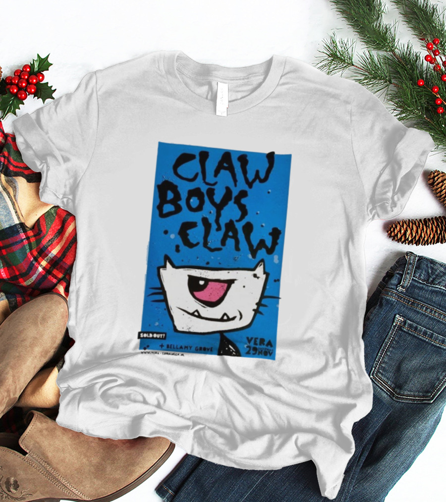 Claw Boys Claw Sold Out Bellamy Grove Vera Groningen 29 November 2025 T-Shirt