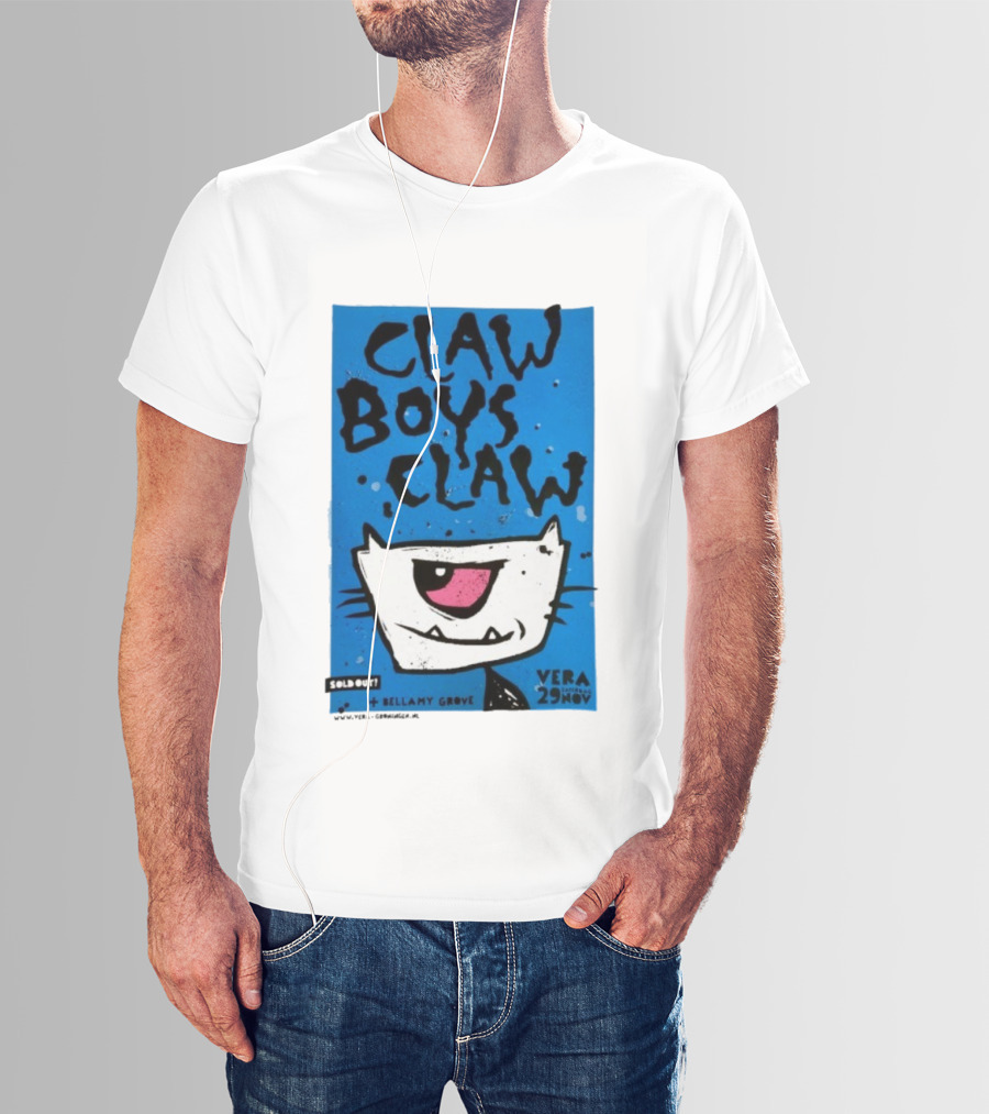 Claw Boys Claw Sold Out Bellamy Grove Vera Groningen 29 November 2025 T-Shirt