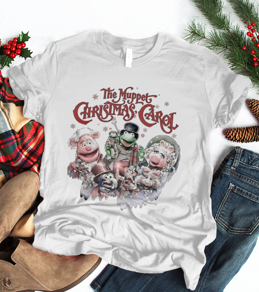 Muppet Christmas Carol Retro 90s Style T-Shirt
